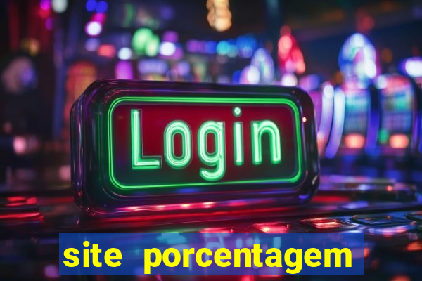 site porcentagem slots pg